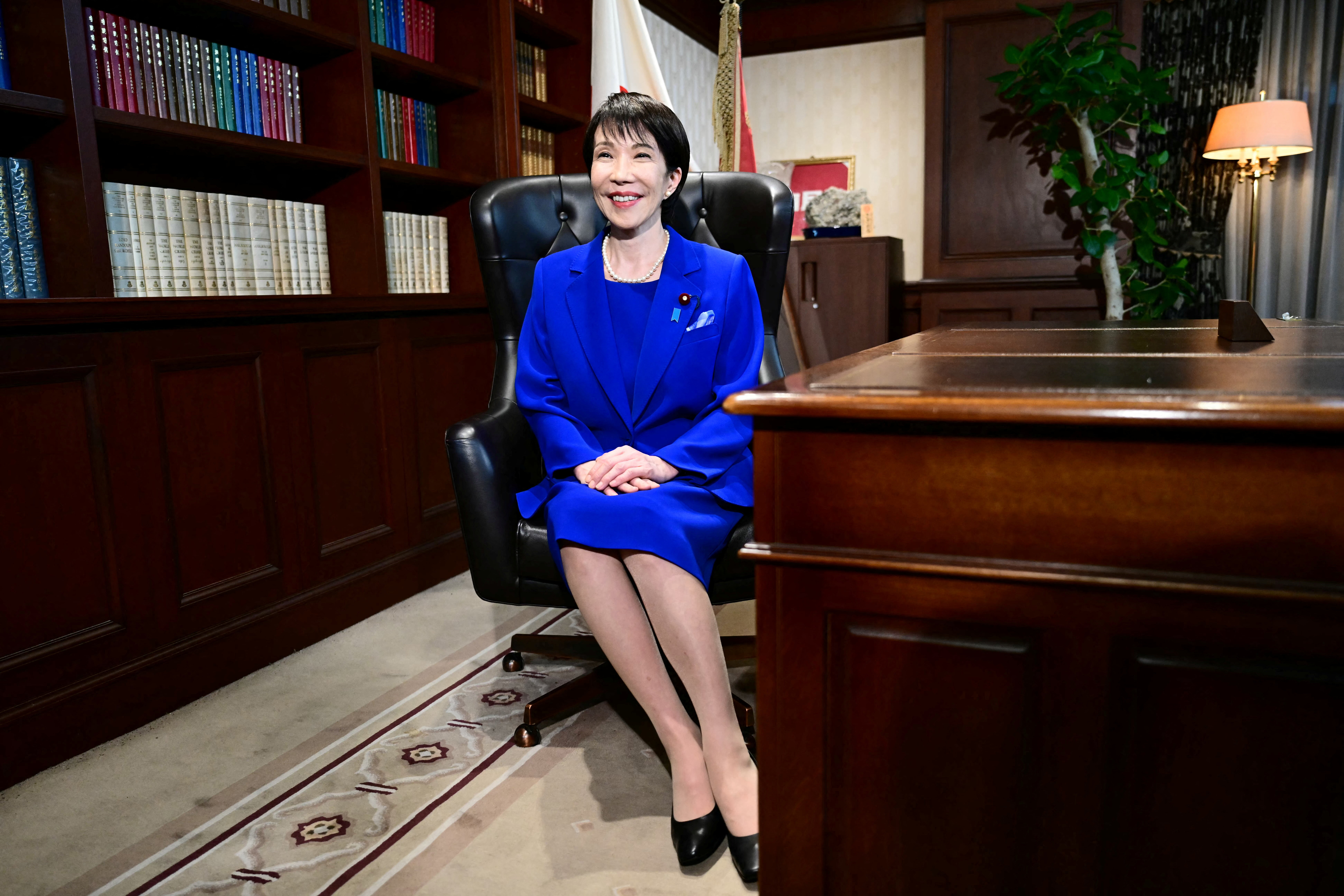 Japan's ruling LDP picks Takaichi as new leader