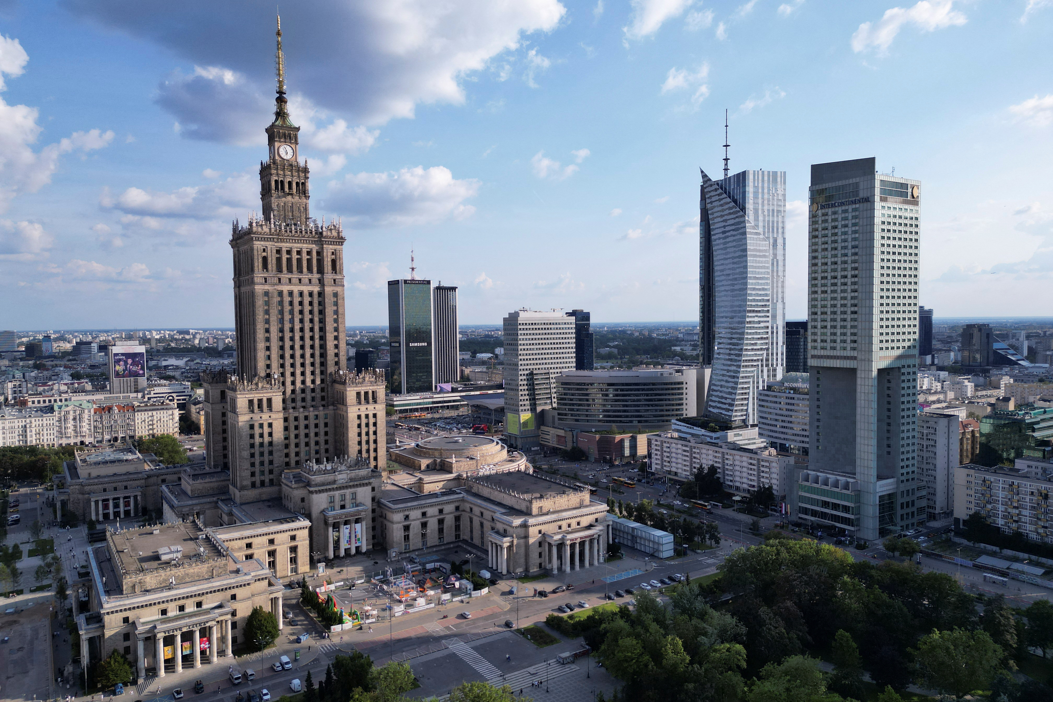 Warsaw’s Palace of Culture marks 70 years at city’s heart
