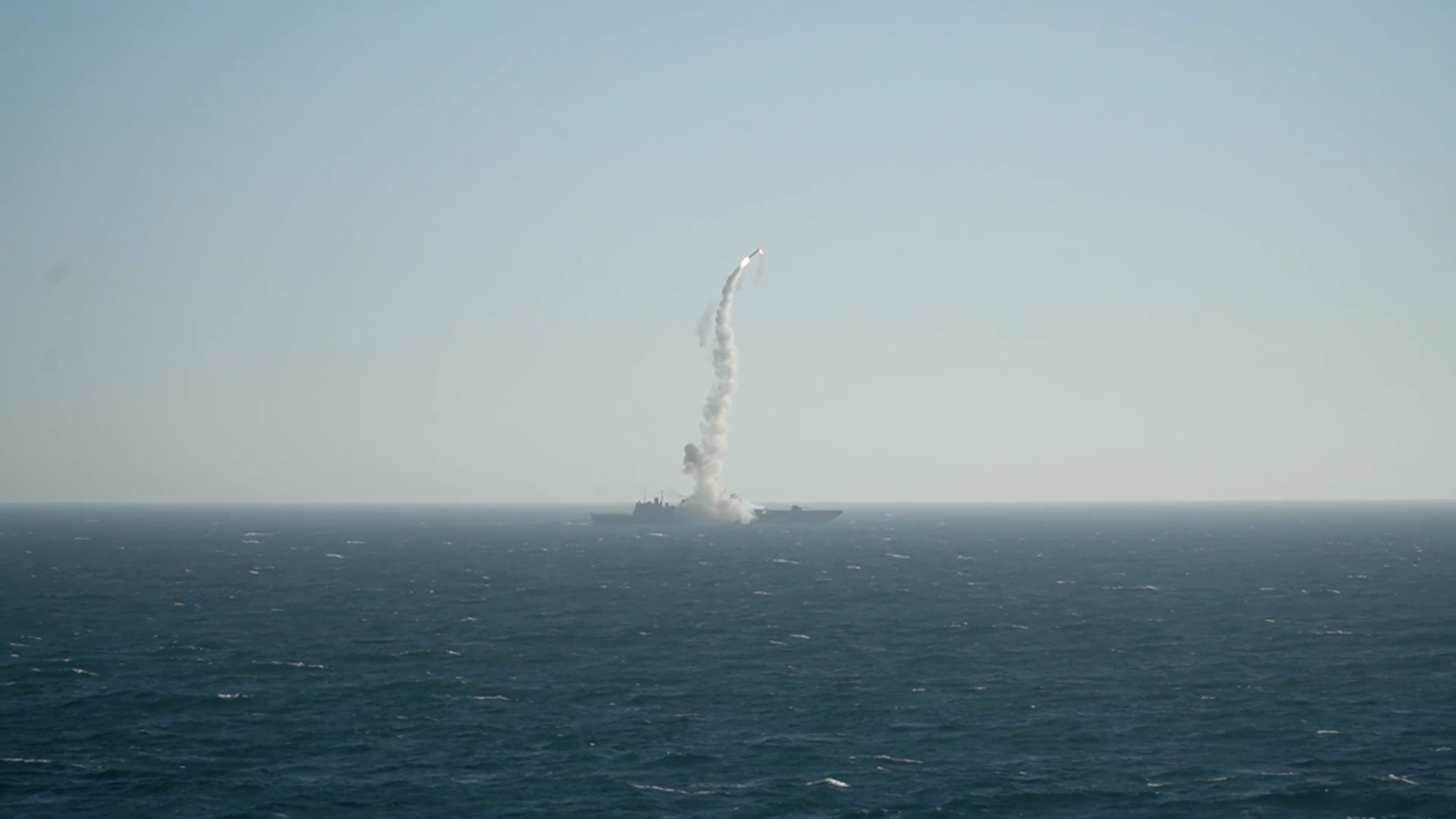 Russia fires Zircon hypersonic missile during military drills in the Barents Sea