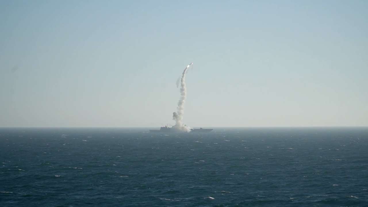 Russia fires Zircon hypersonic missile during military drills in the Barents Sea