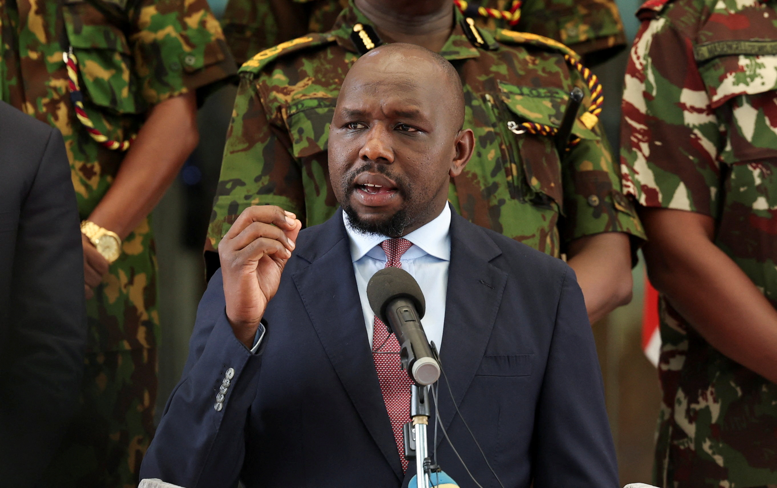 Kenyan minister says anti-government protests were 'terrorism'