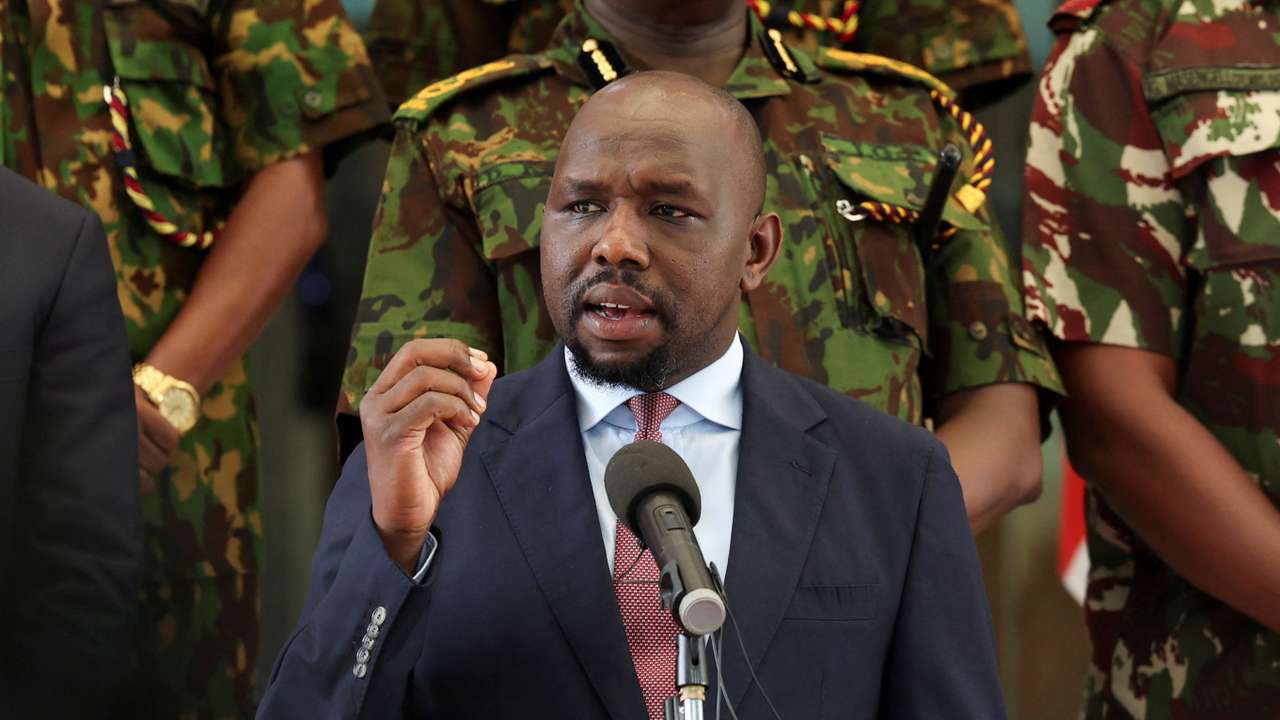 Kenyan minister says anti-government protests were 'terrorism'