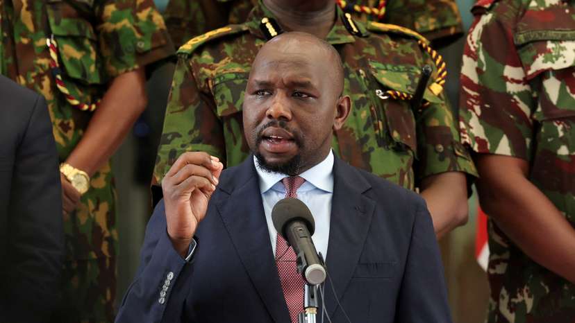 Kenyan minister says anti-government protests were 'terrorism'