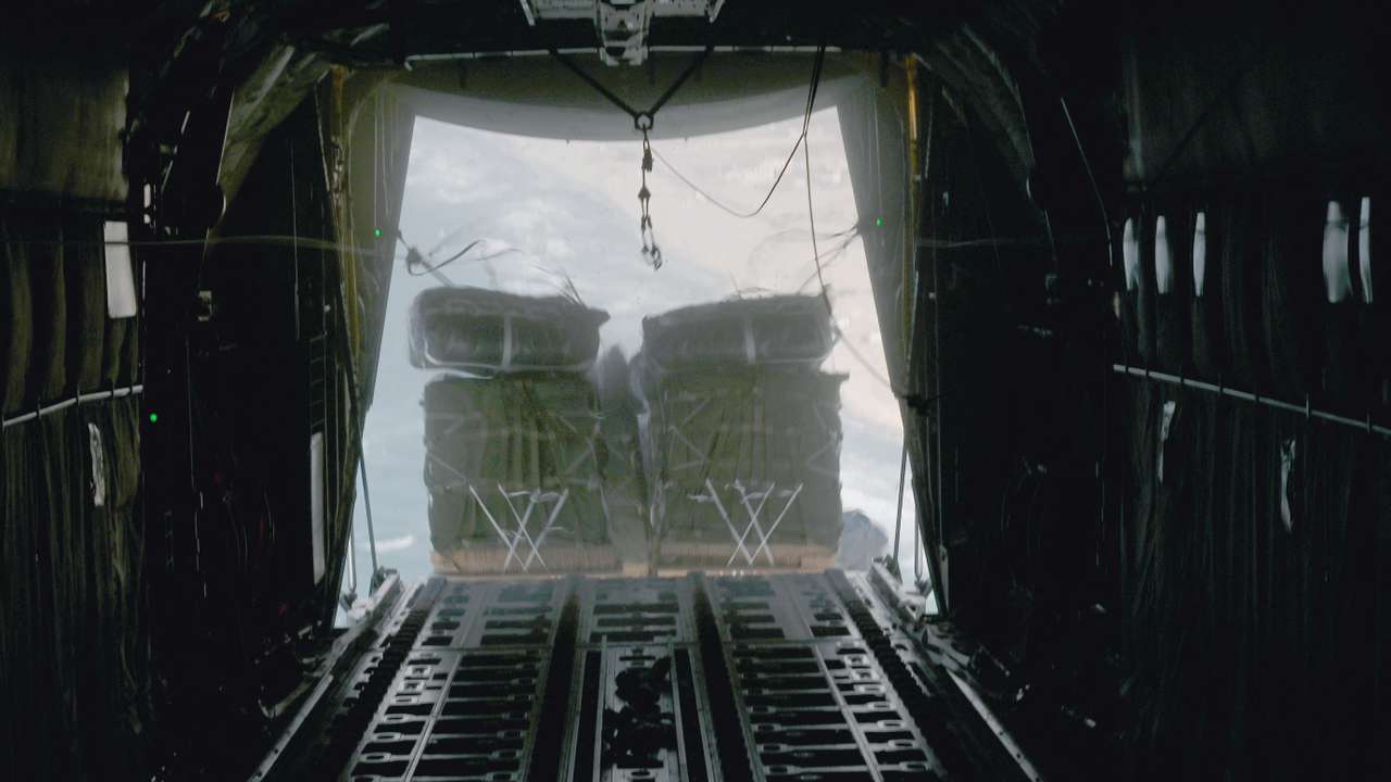 U.S. Central Command airdrops 38,000 MREs over Gaza