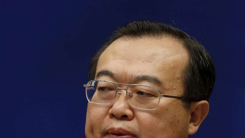 Liu Jianchao, director general of the Department of International Cooperation of the Central Commission for Discipline Inspection, the ruling Communist Party's anti-graft watchdog, attends a news conference in Beijing
