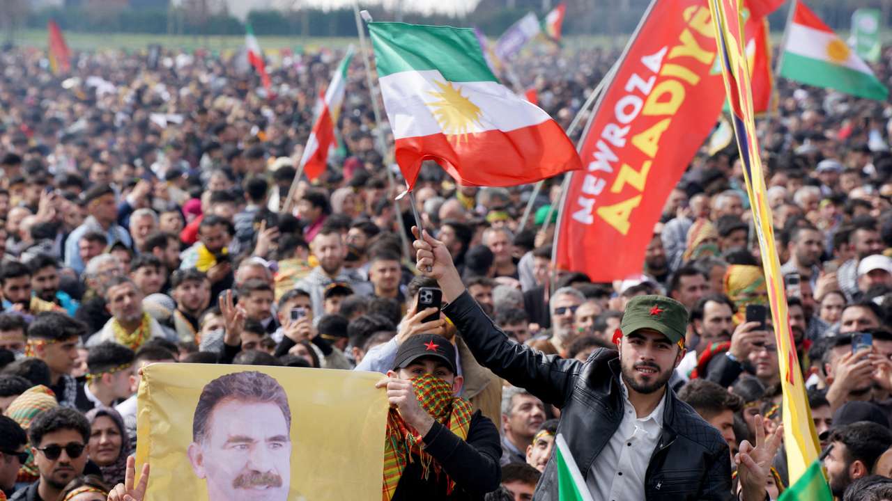 FILE PHOTO: Spring festival of Newroz celebration in Istanbul