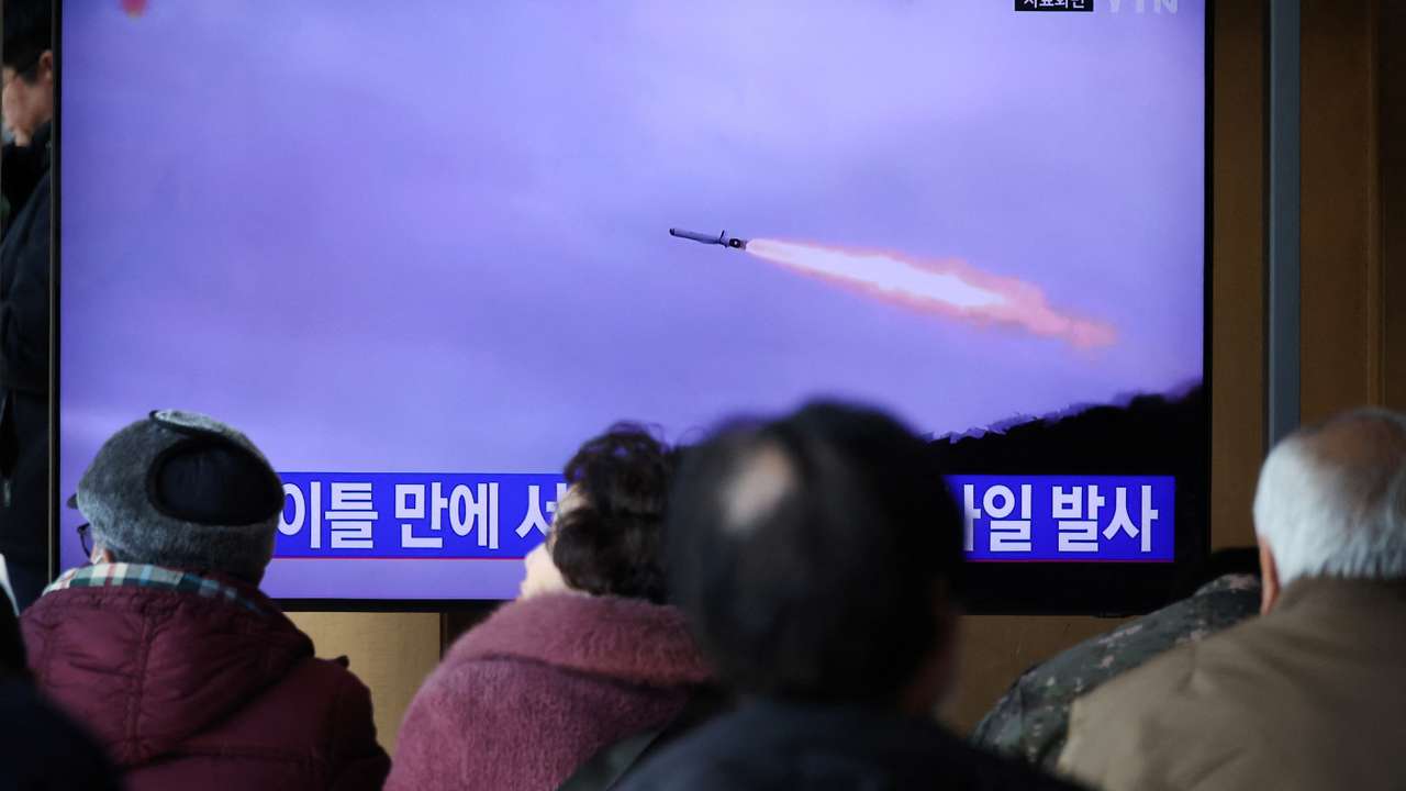 North Korea fires cruise missiles into sea, South Korea says
