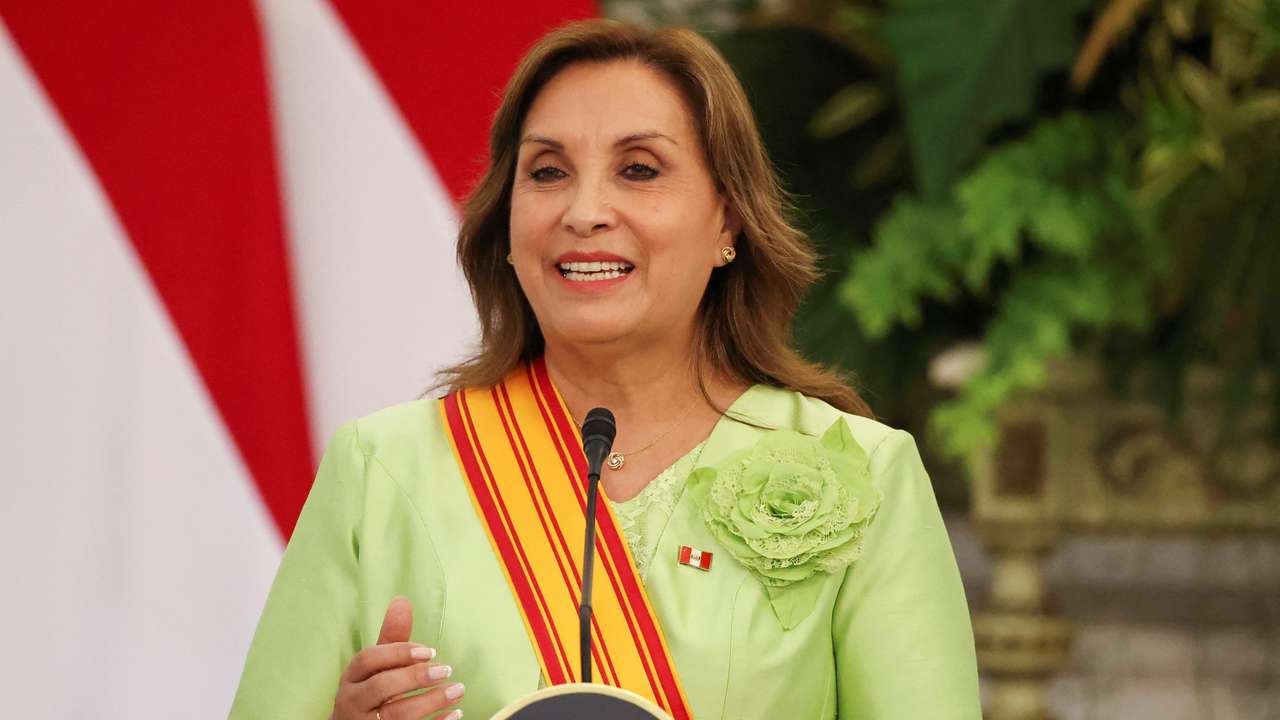 Peru's President Dina Boluarte visits Jakarta