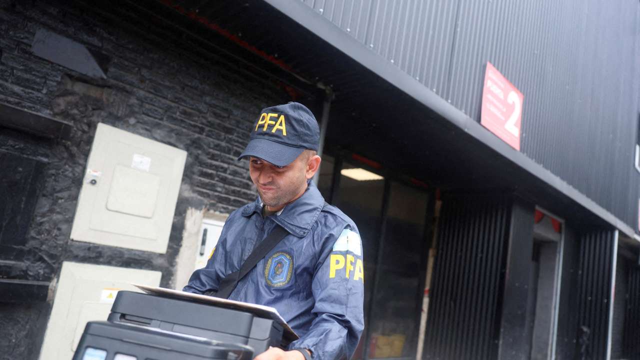 FILE PHOTO: Argentine Football Association raided in money laundering probe