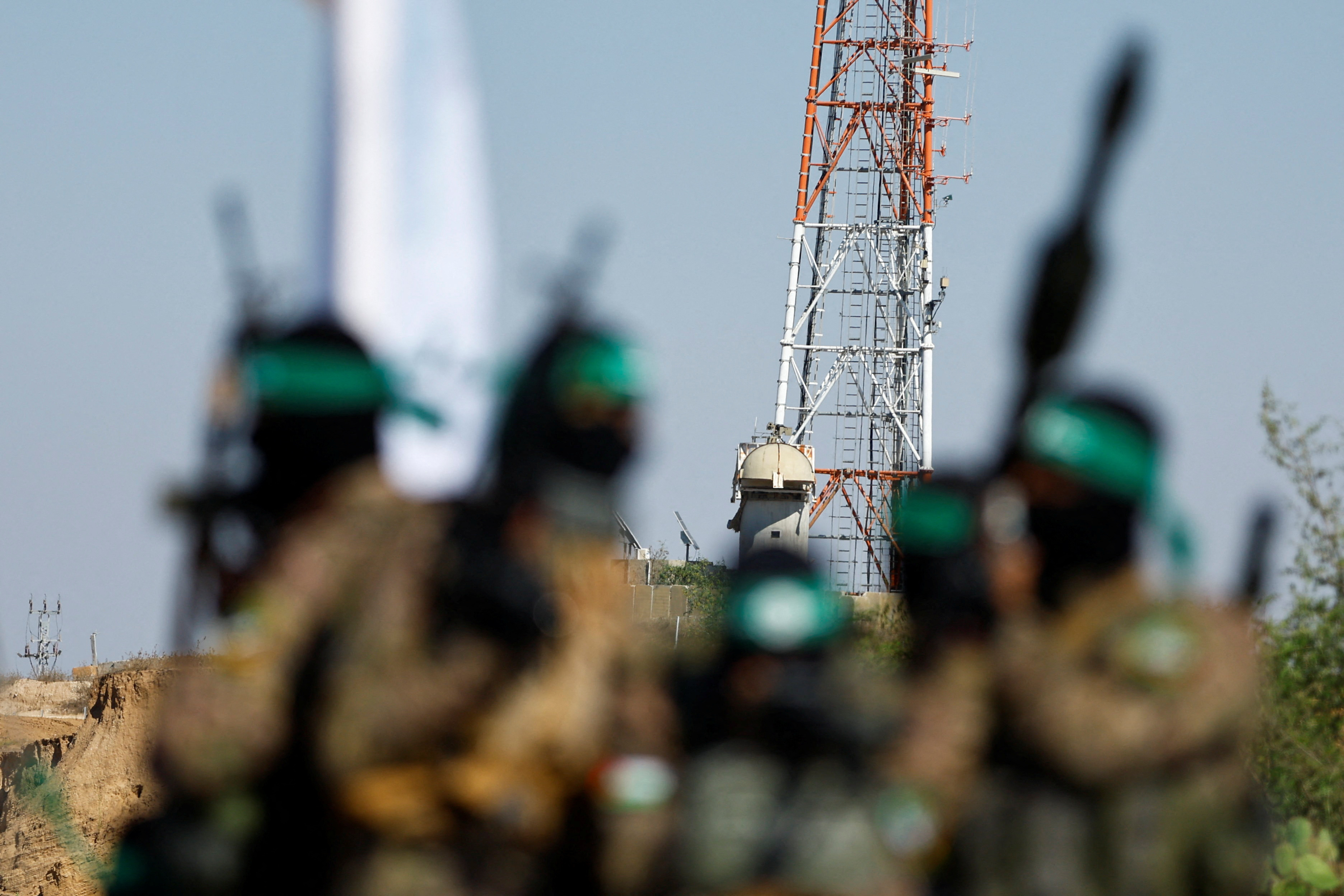 Hamas armed wing holds military parade in Gaza