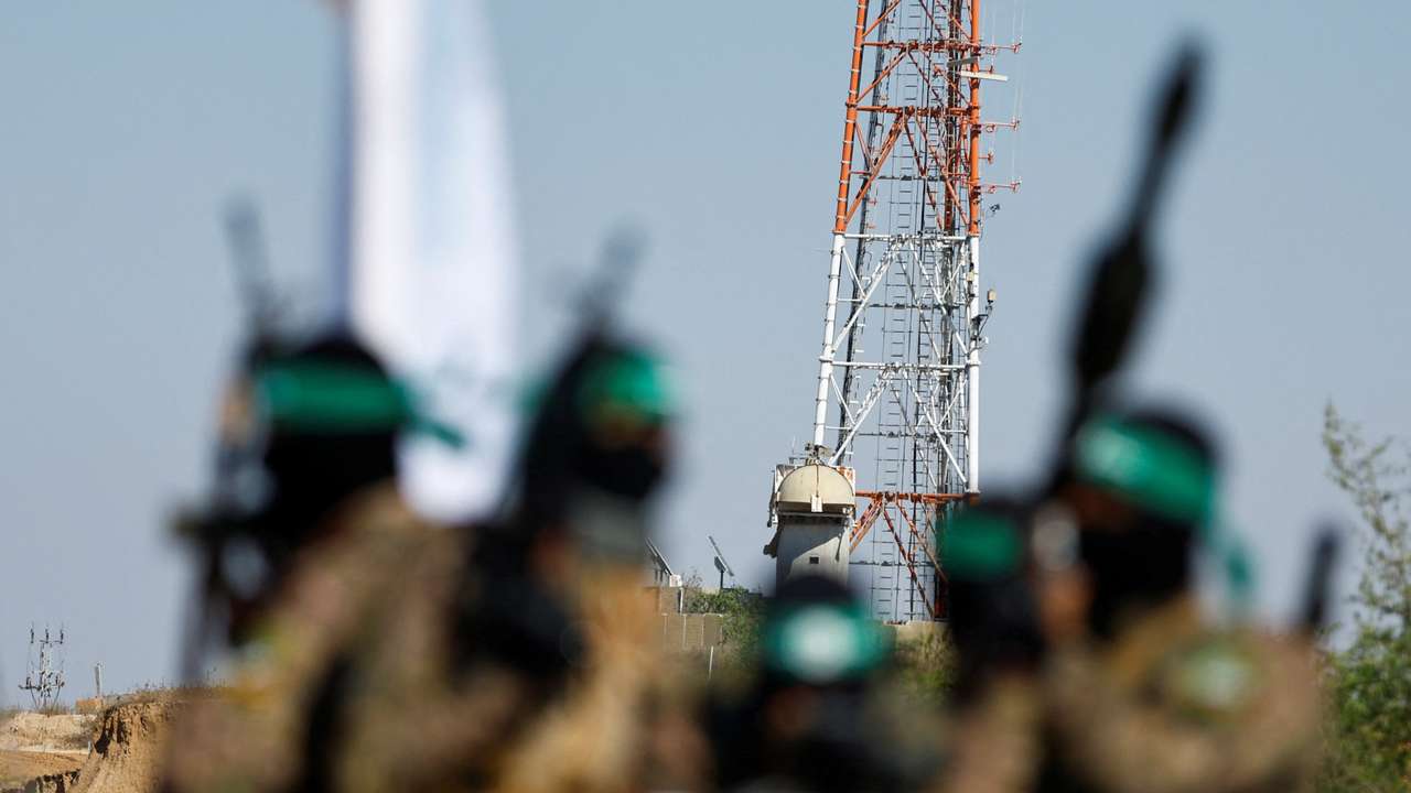 Hamas armed wing holds military parade in Gaza