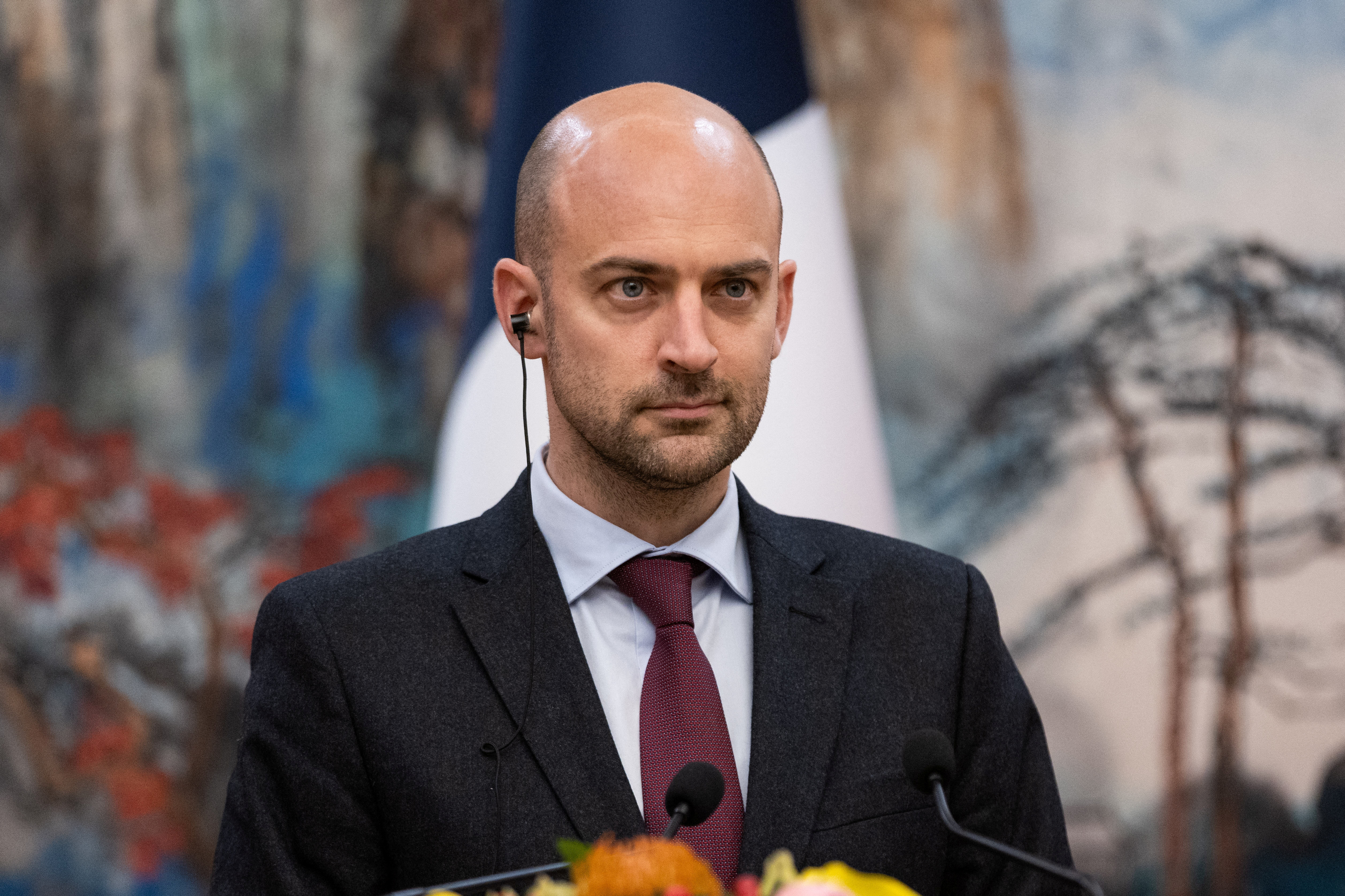 French Foreign Minister Jean-Noel Barrot visits China