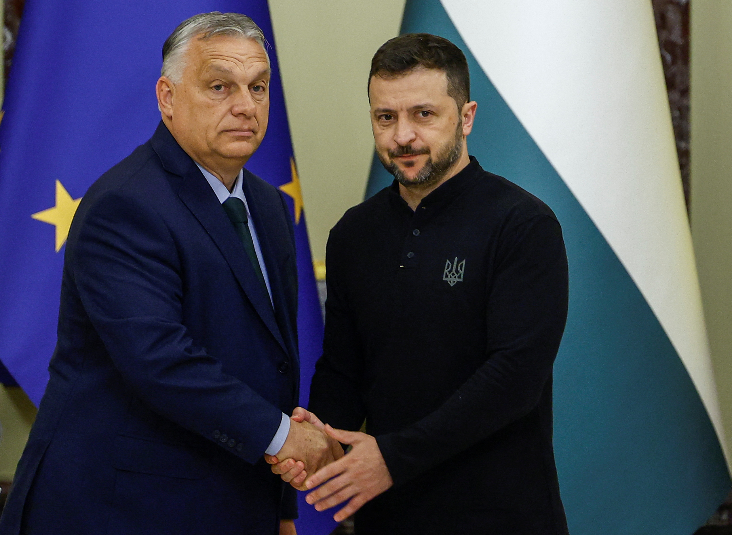 Hungary's Prime Minister Orban visits Ukraine