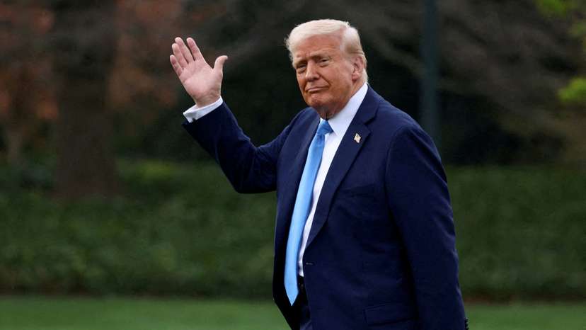 FILE PHOTO: U.S. President Donald Trump departs for Florida at the White House in Washington, D.C.