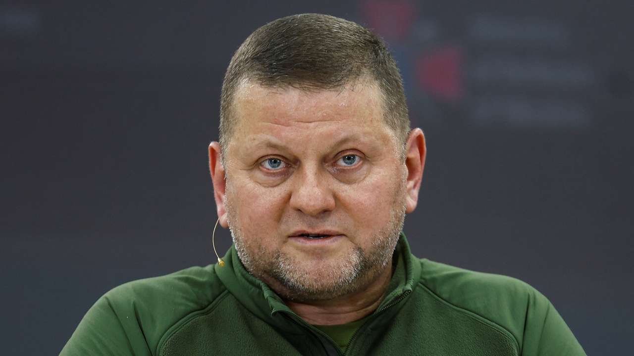 UAF Commander in Chief Zaluzhnyi holds a press conference in Kyiv