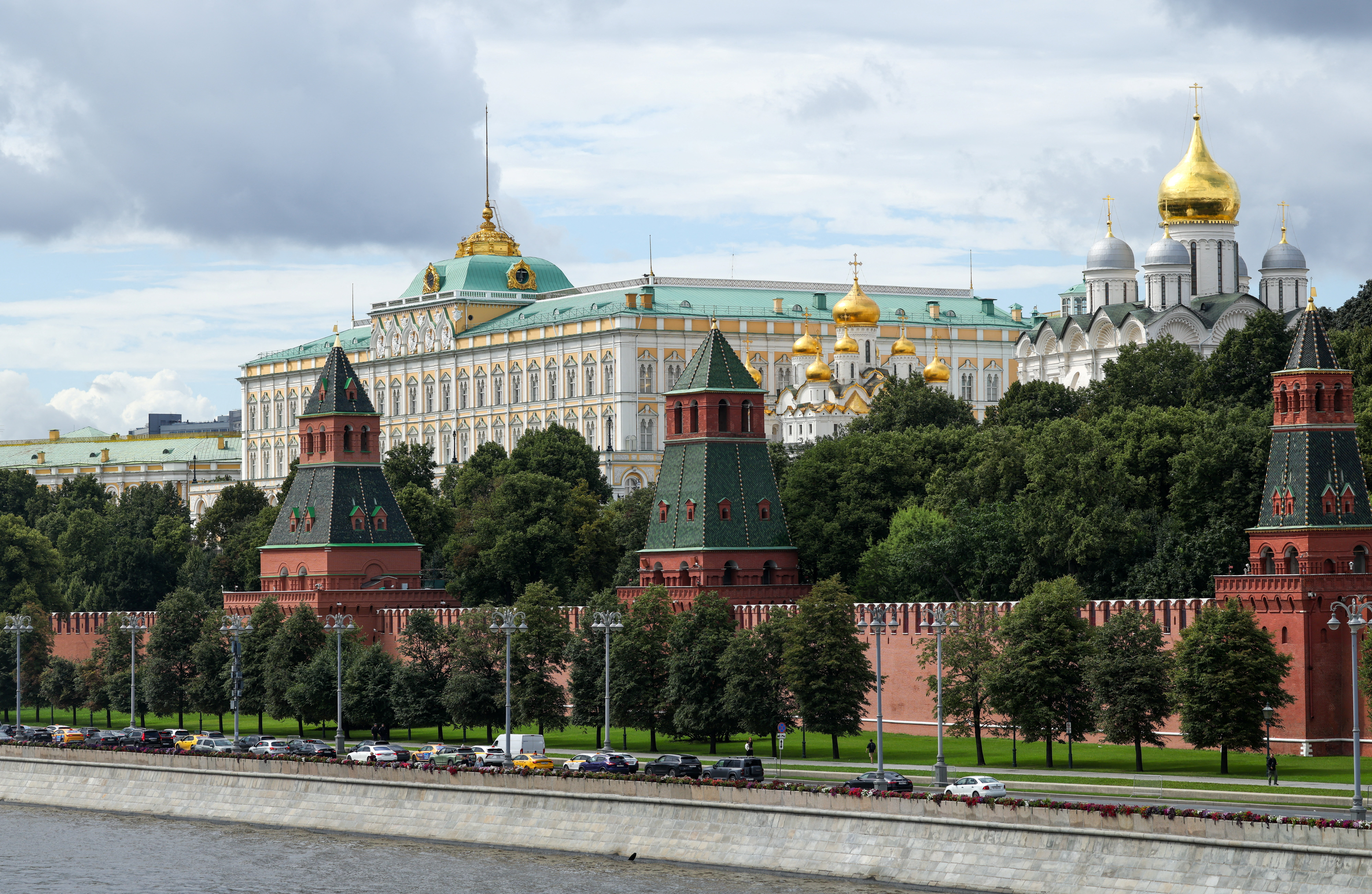 A view shows Kremlin in central Moscow