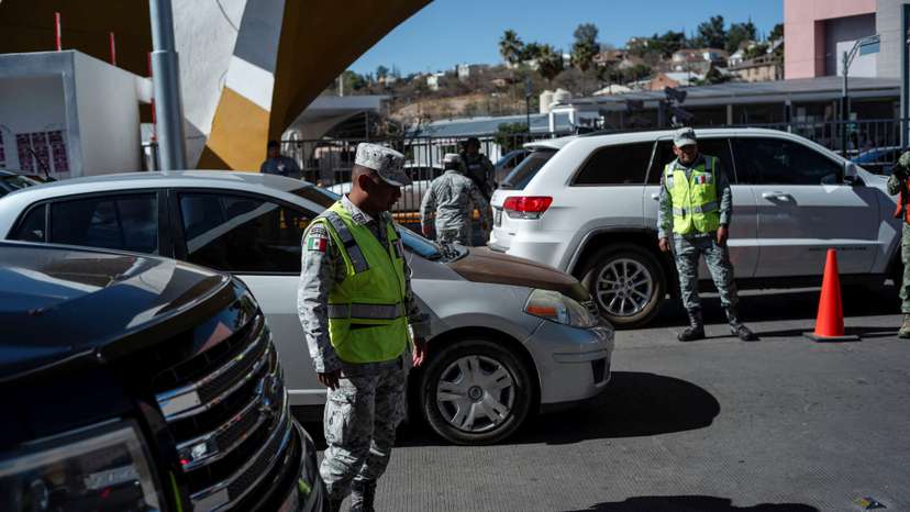 U.S.-Mexico border with Arizona