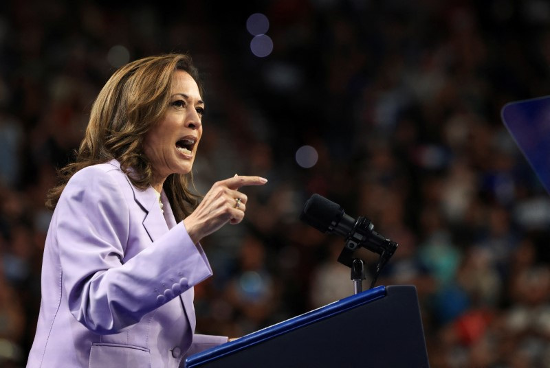 Democratic presidential candidate and U.S. Vice President Harris campaigns in Las Vegas