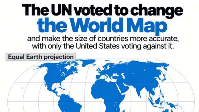 UN backs new world map that shows Africa closer to its true size