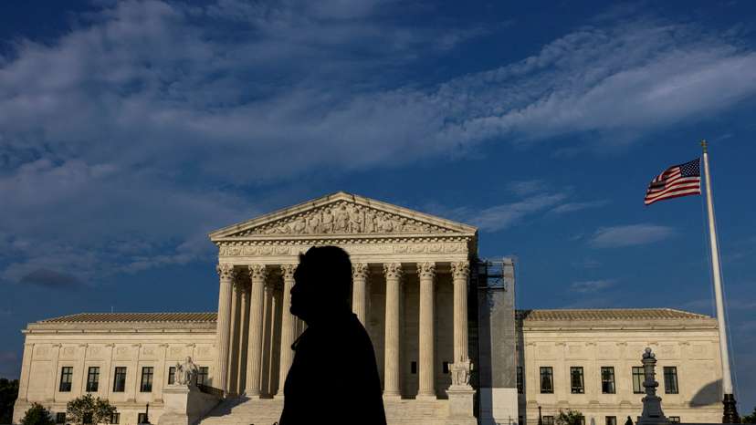 A view of the U.S. Supreme Court, in Washington