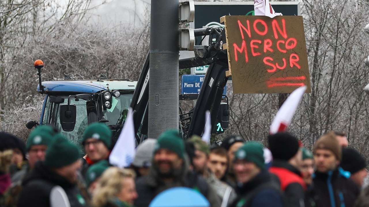 EU lawmakers vote on whether to refer EU-Mercosur trade agreement to CJEU, in Strasbourg