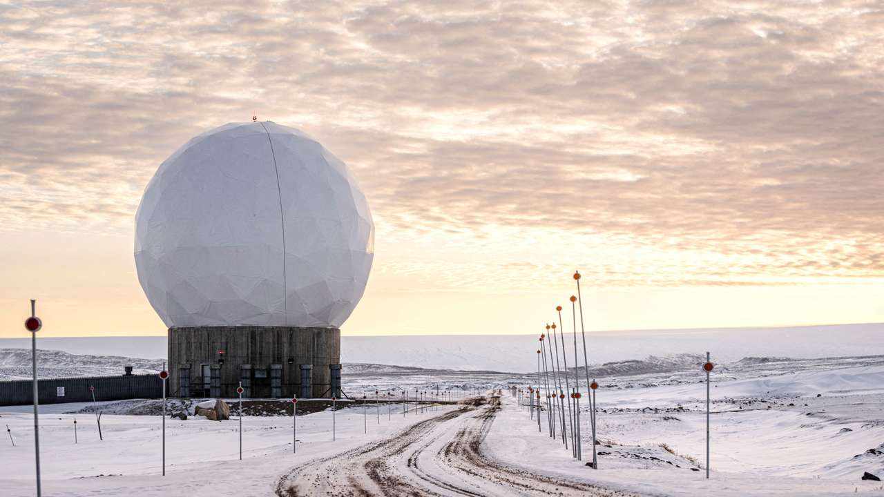 Pituffik Space Base in Greenland