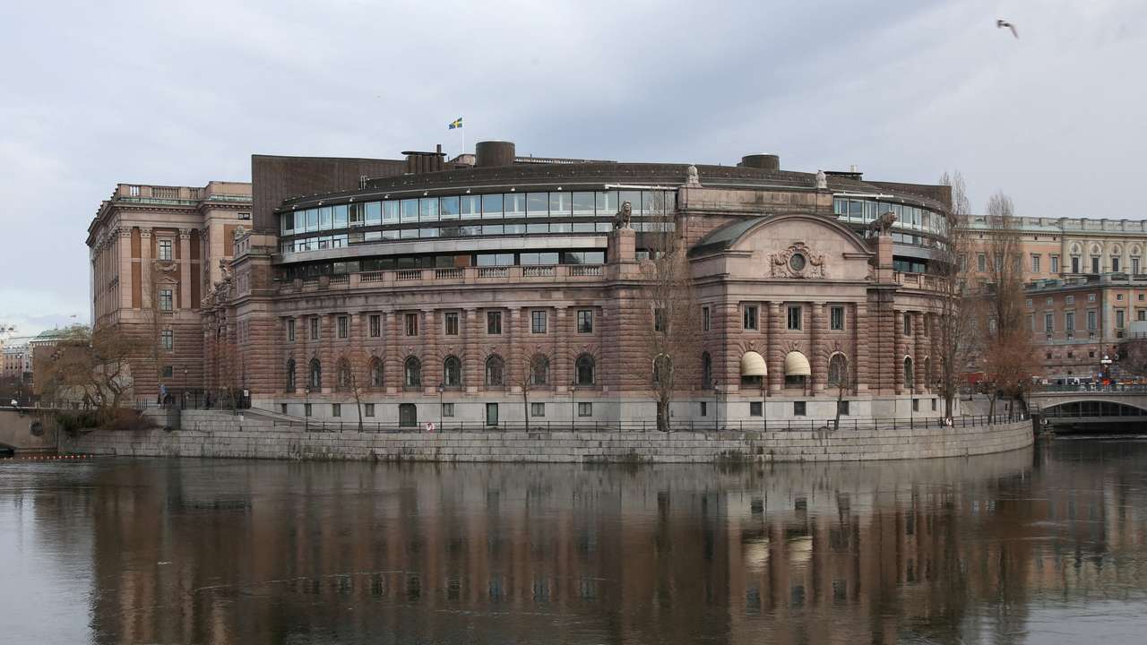 FILE PHOTO: City views of Stockholm ahead of Hungary's vote to approve Sweden's NATO bid