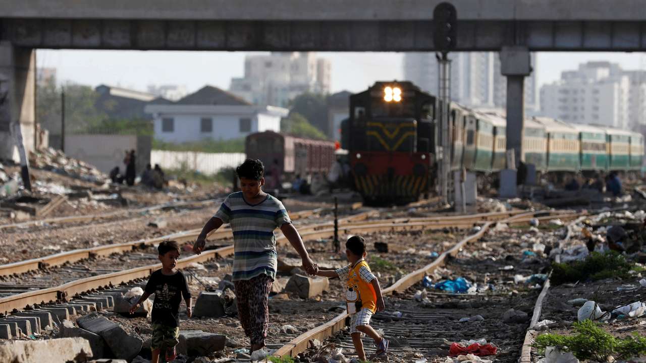 FILE PHOTO: Outbreak of the coronavirus disease (COVID-19) in Karachi,