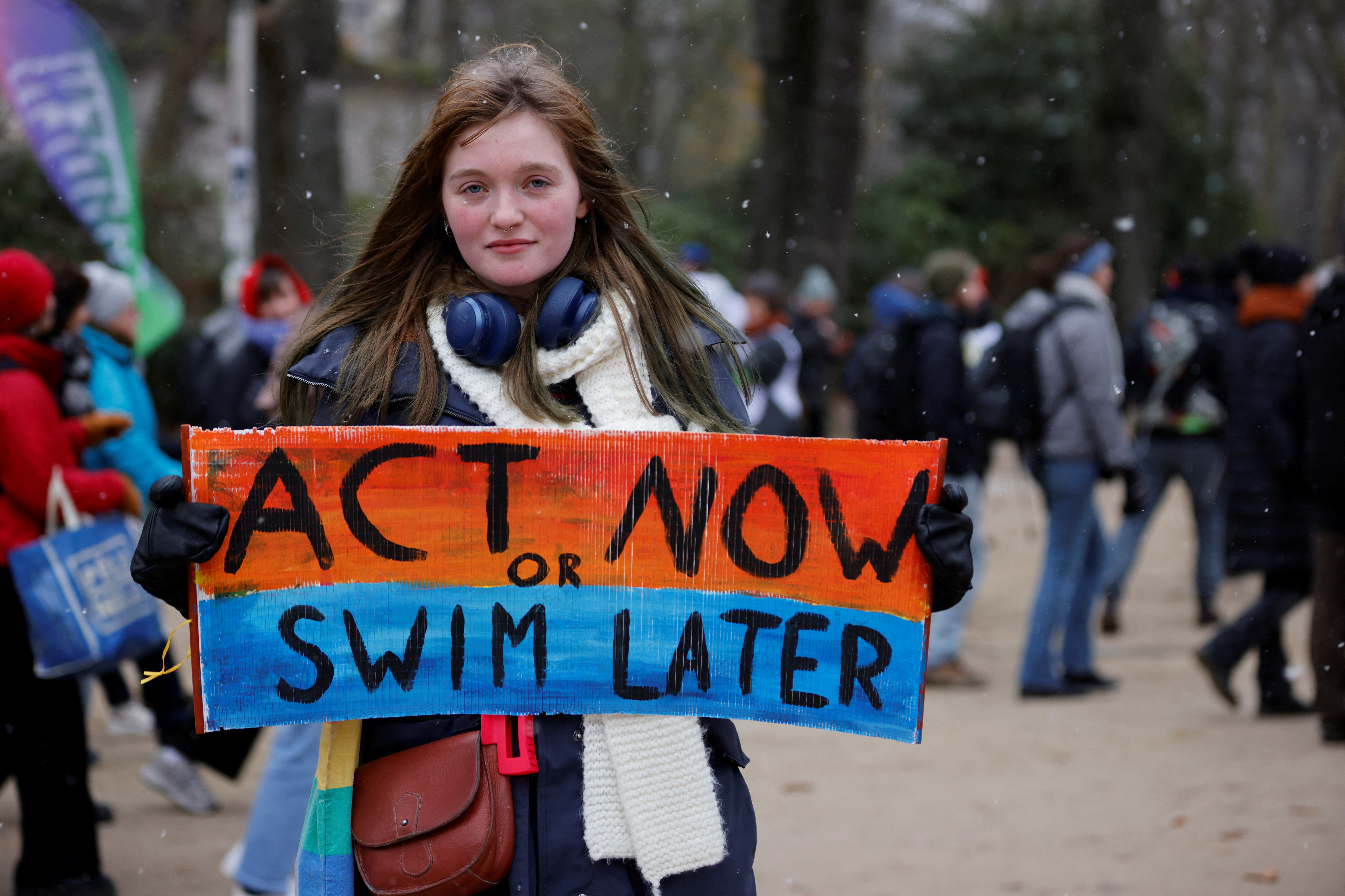 Climate protest in Brussels