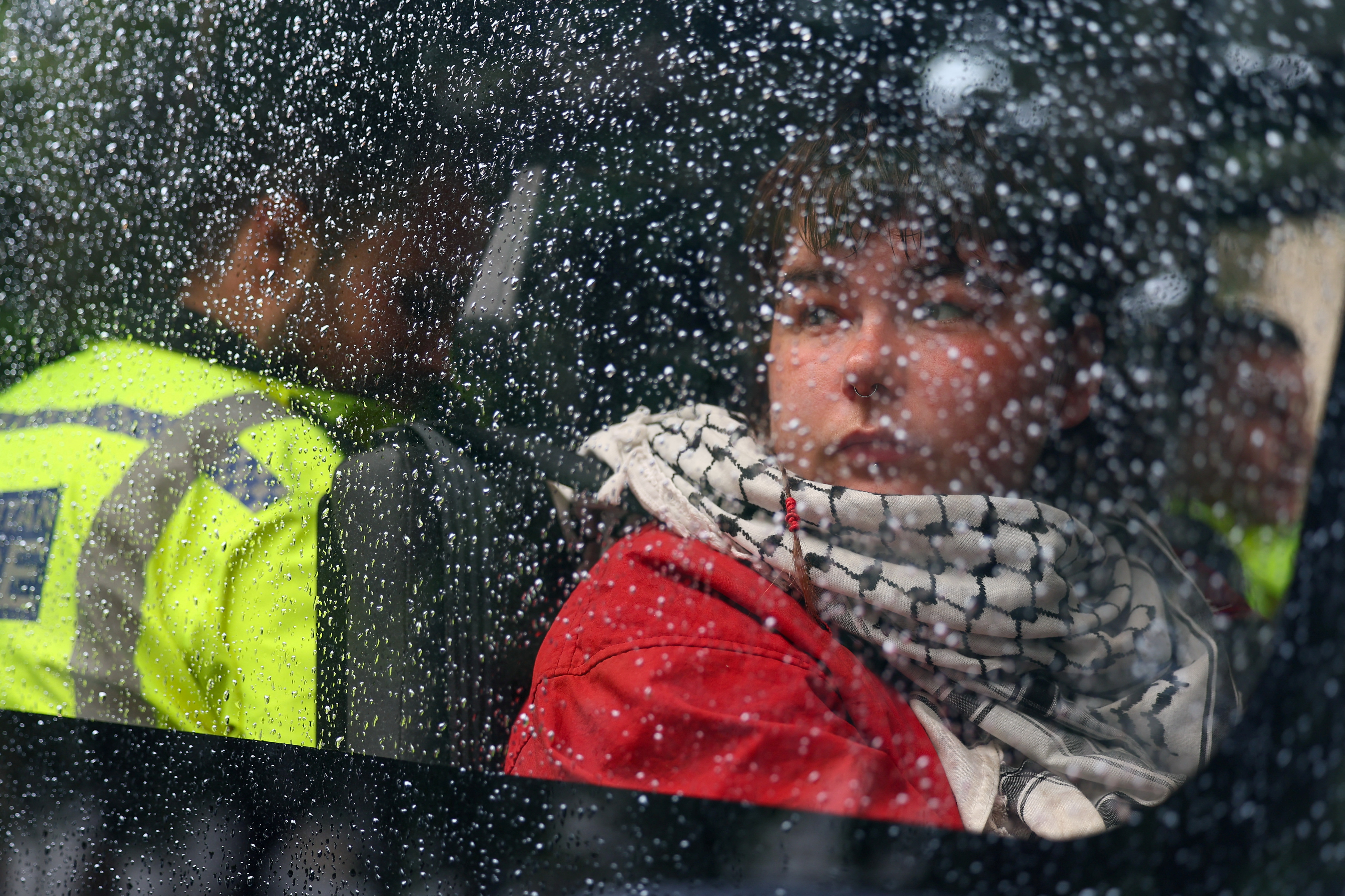 Protest in support of Palestine Action group, in London