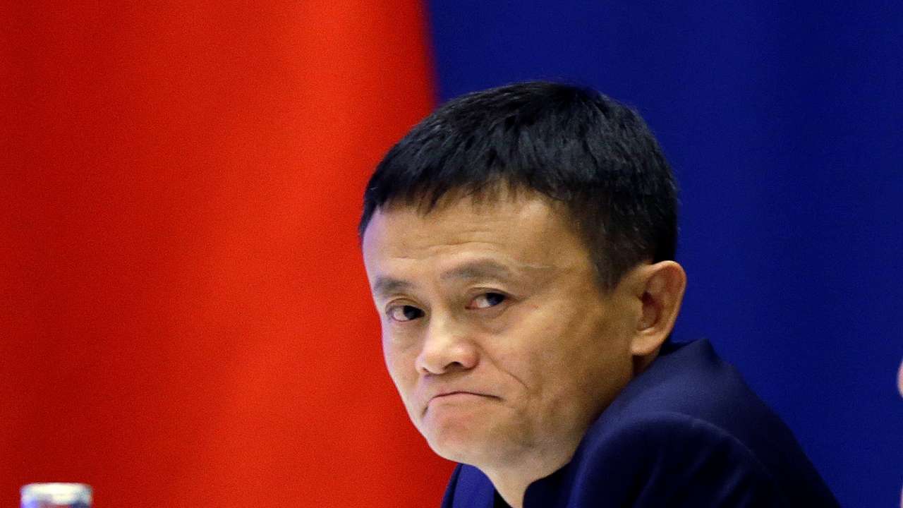 A photo of Alibaba's Jack Ma