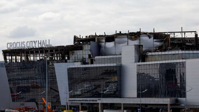 FILE PHOTO: Aftermaths of deadly attack on Moscow concert hall