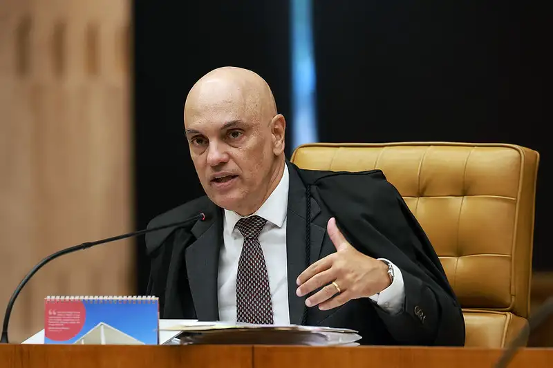 O ministro Alexandre de Moraes
