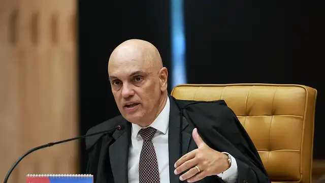 O ministro Alexandre de Moraes