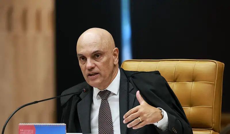 O ministro Alexandre de Moraes