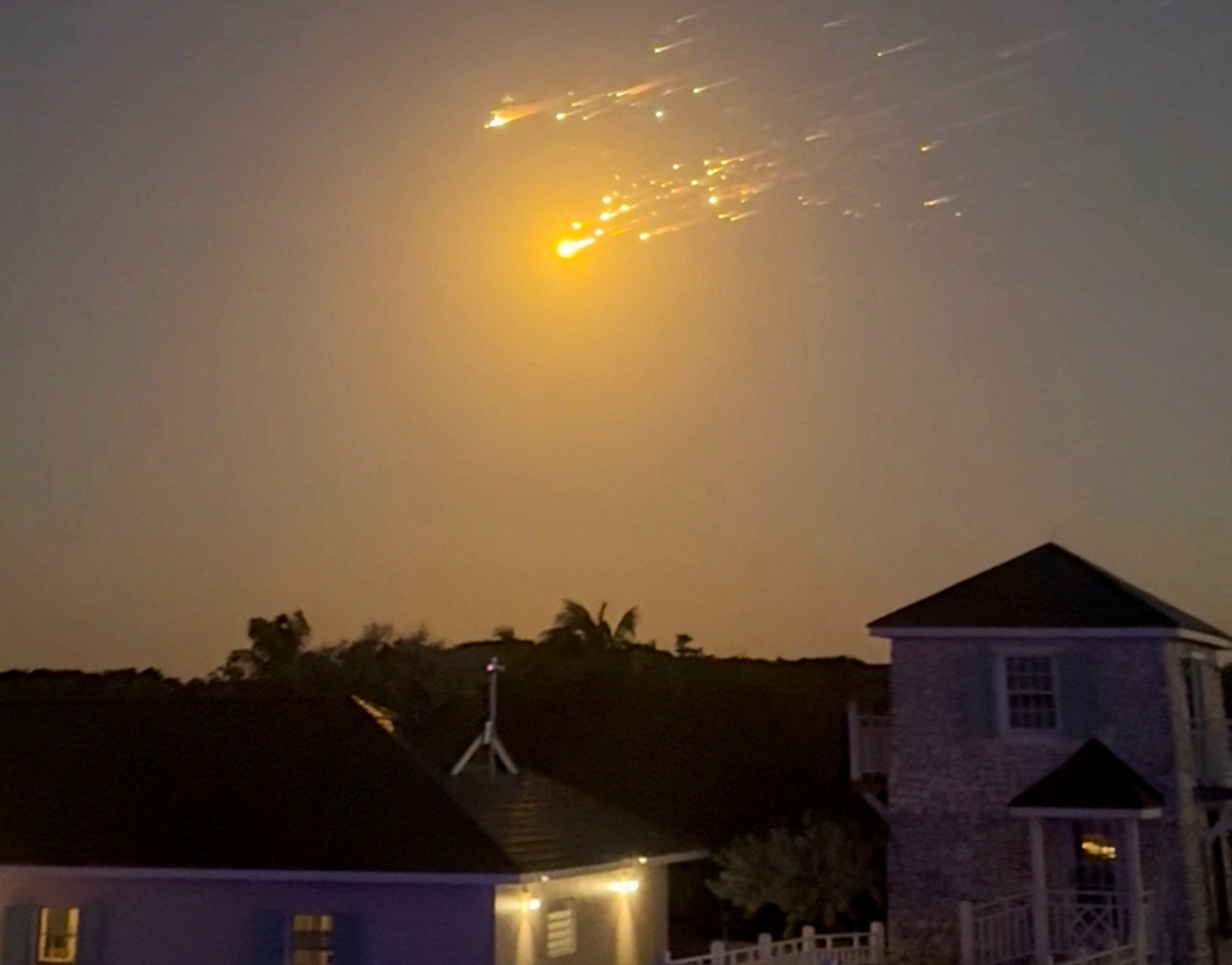 SpaceX's Starship explodes in space, raining debris over Caribbean