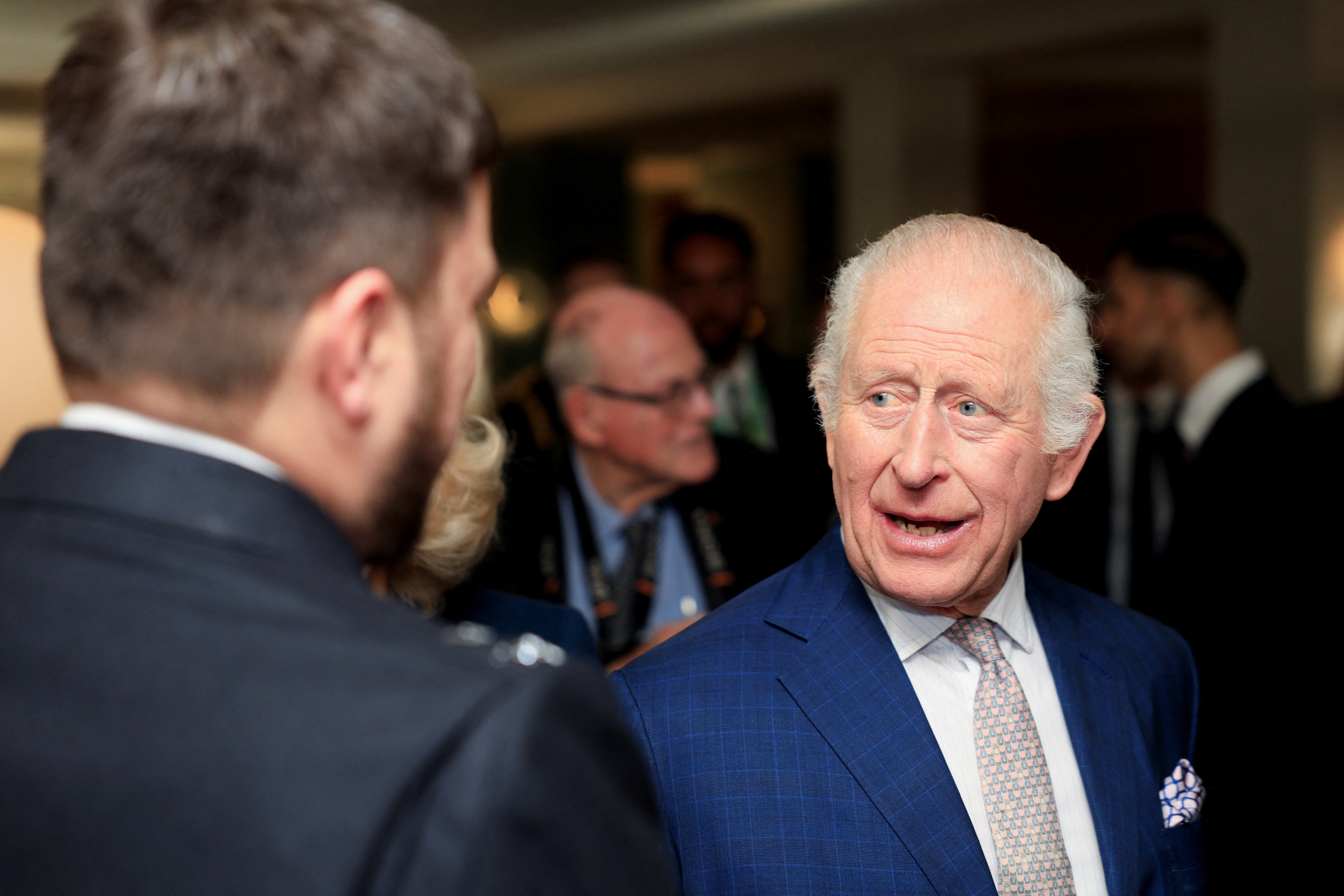 Britain's King Charles and Queen Camilla visit Waltham Forest Town Hall in London