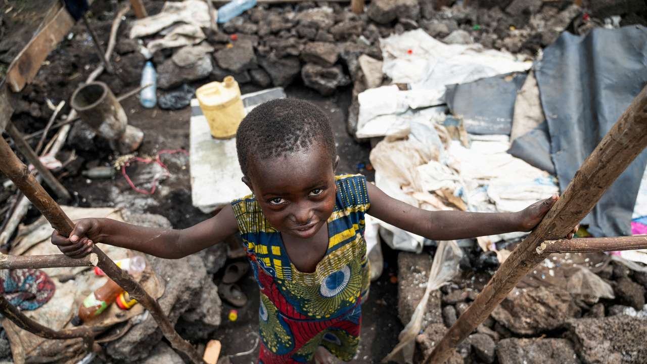 Displaced Congolese people prepare to leave camp as M23 rebels order evacuations near Goma