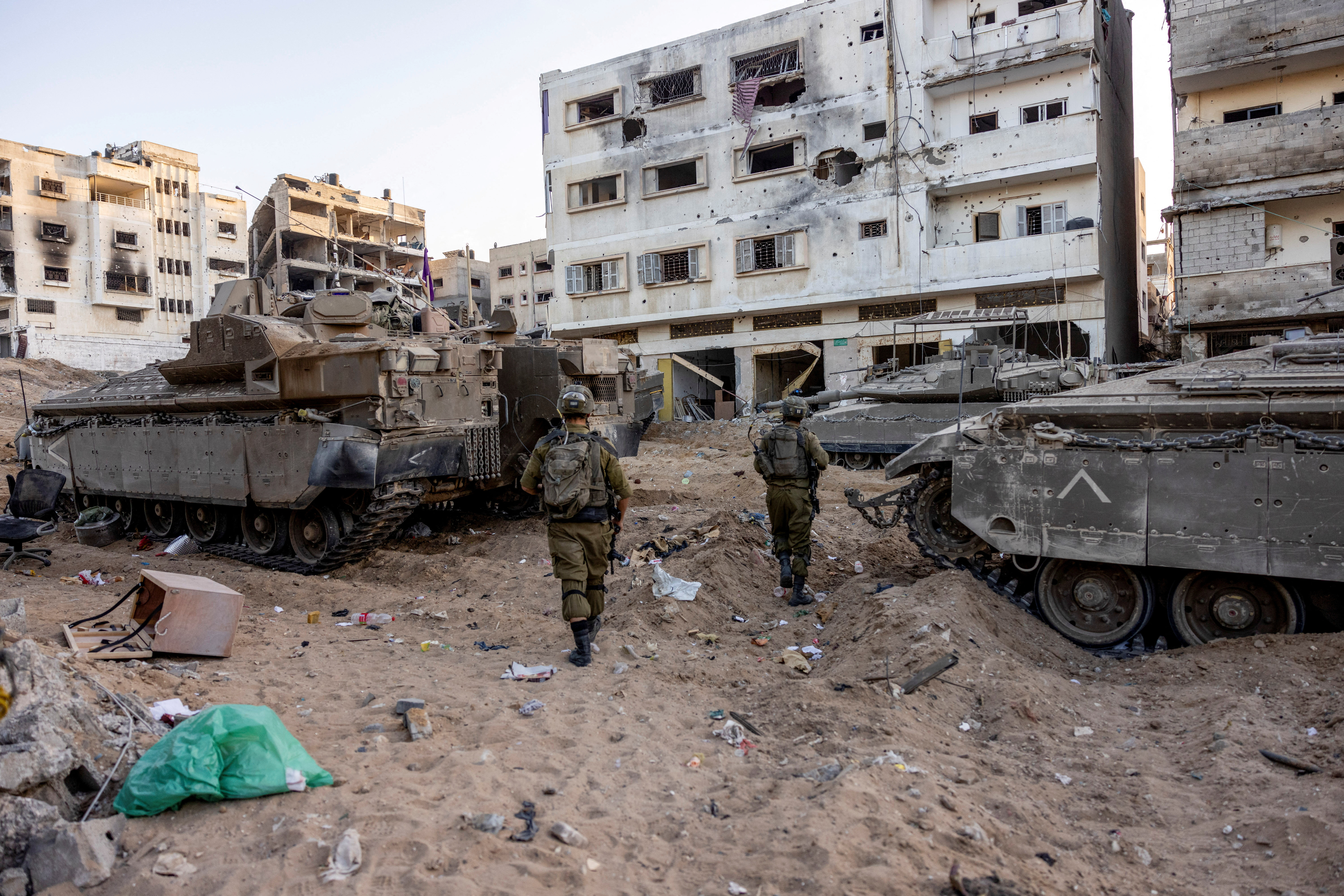 Israeli military operates in the northern Gaza Strip