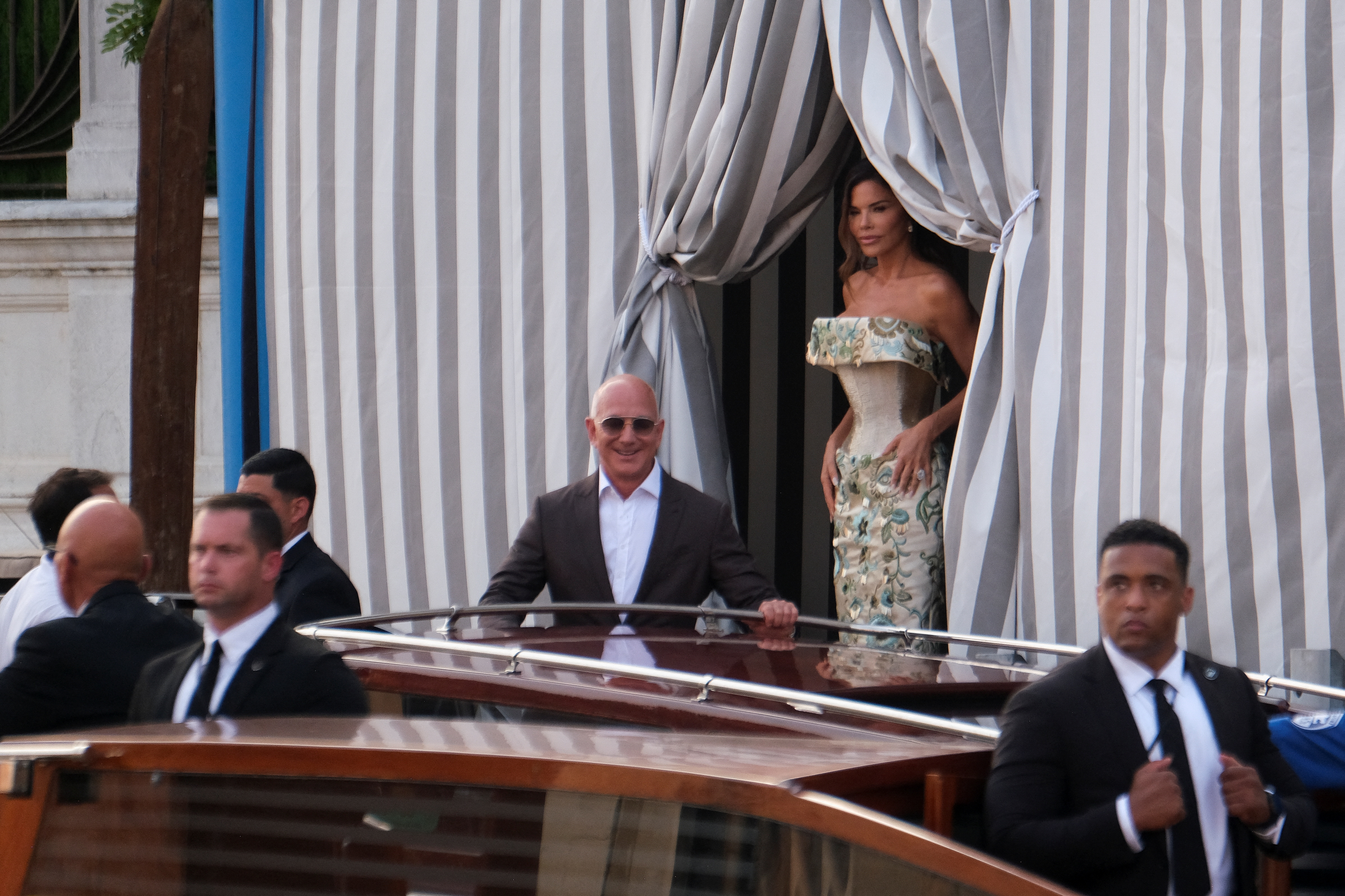 Anticipated wedding of Amazon founder Jeff Bezos and Lauren Sanchez in Italy