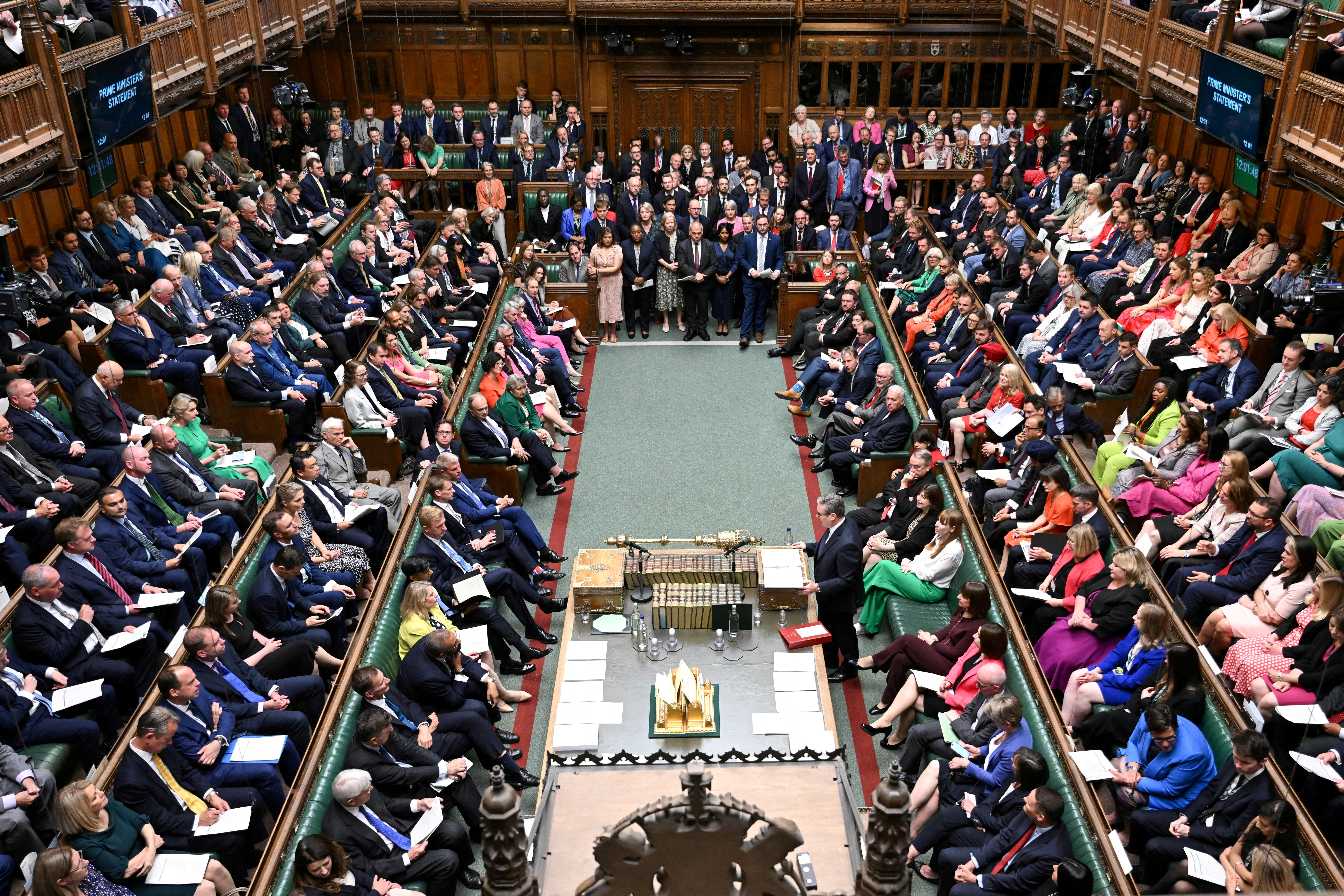 FILE PHOTO: The House of Commons in London