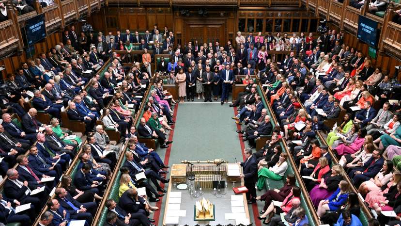 FILE PHOTO: The House of Commons in London