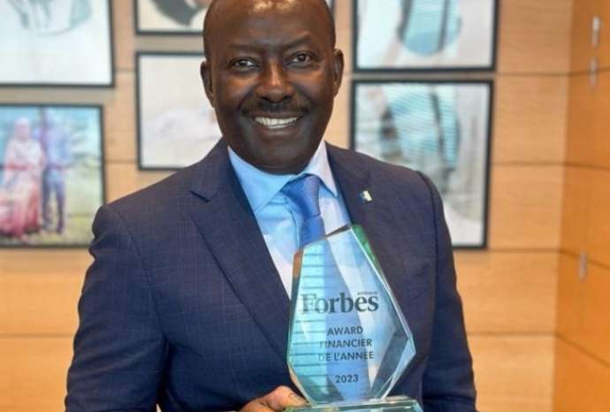 Henri-Claude Oyima - Forbes Africa winner