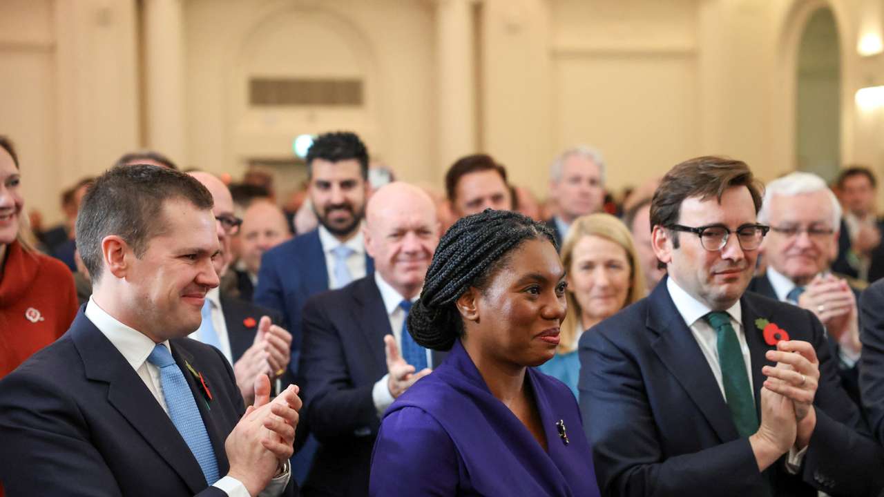 Britain's Conservative Party announce their new leader