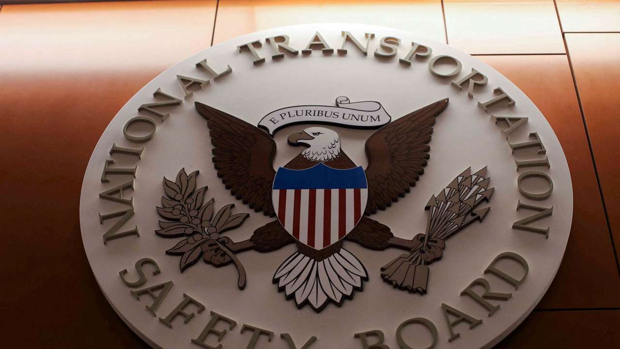 National Transportation Safety Board sign