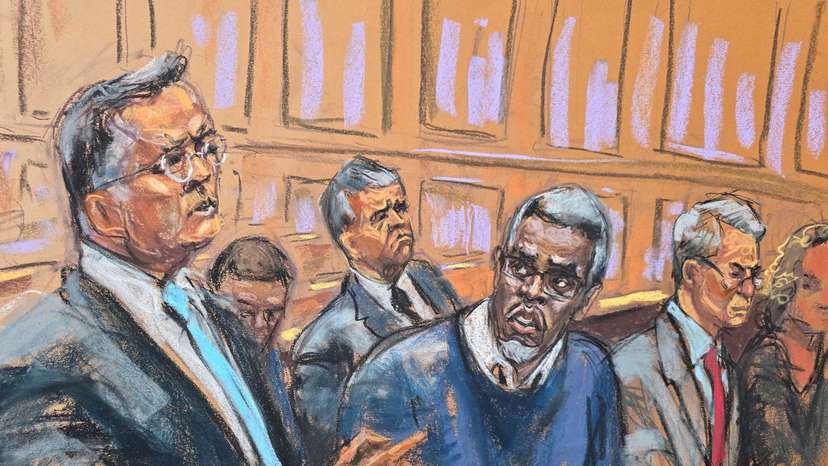 Sean "Diddy" Combs attends trial in New York federal court