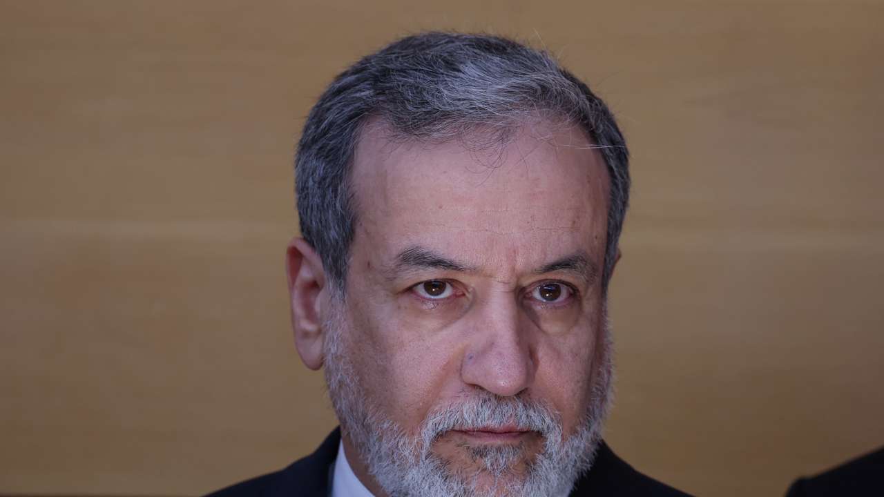 Iranian Foreign Minister Araqchi arrives to Lebanon to meet with Lebanese officials, at Beirut international airport