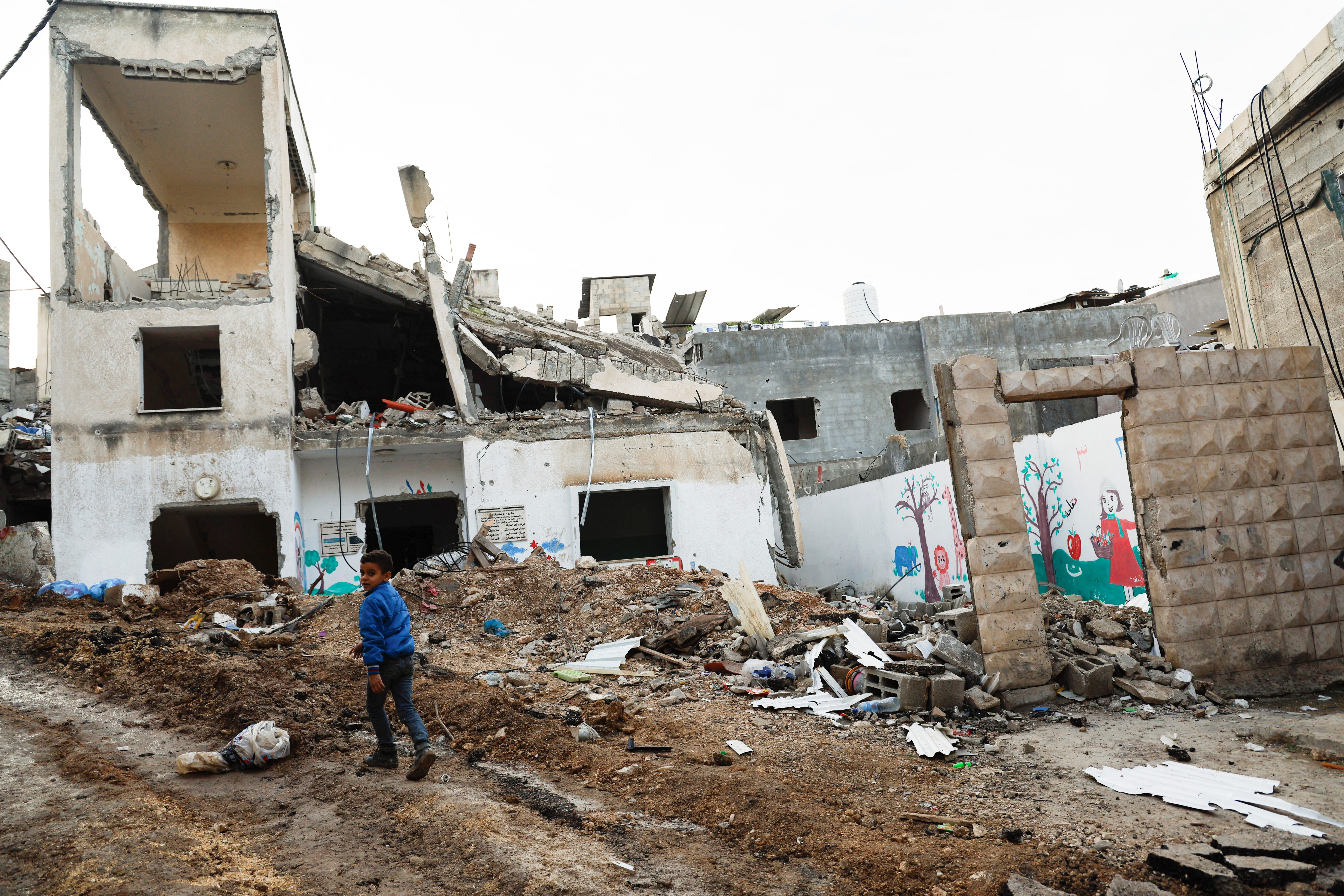 Israeli raid in Tulkarm, in the Israeli-occupied West Bank