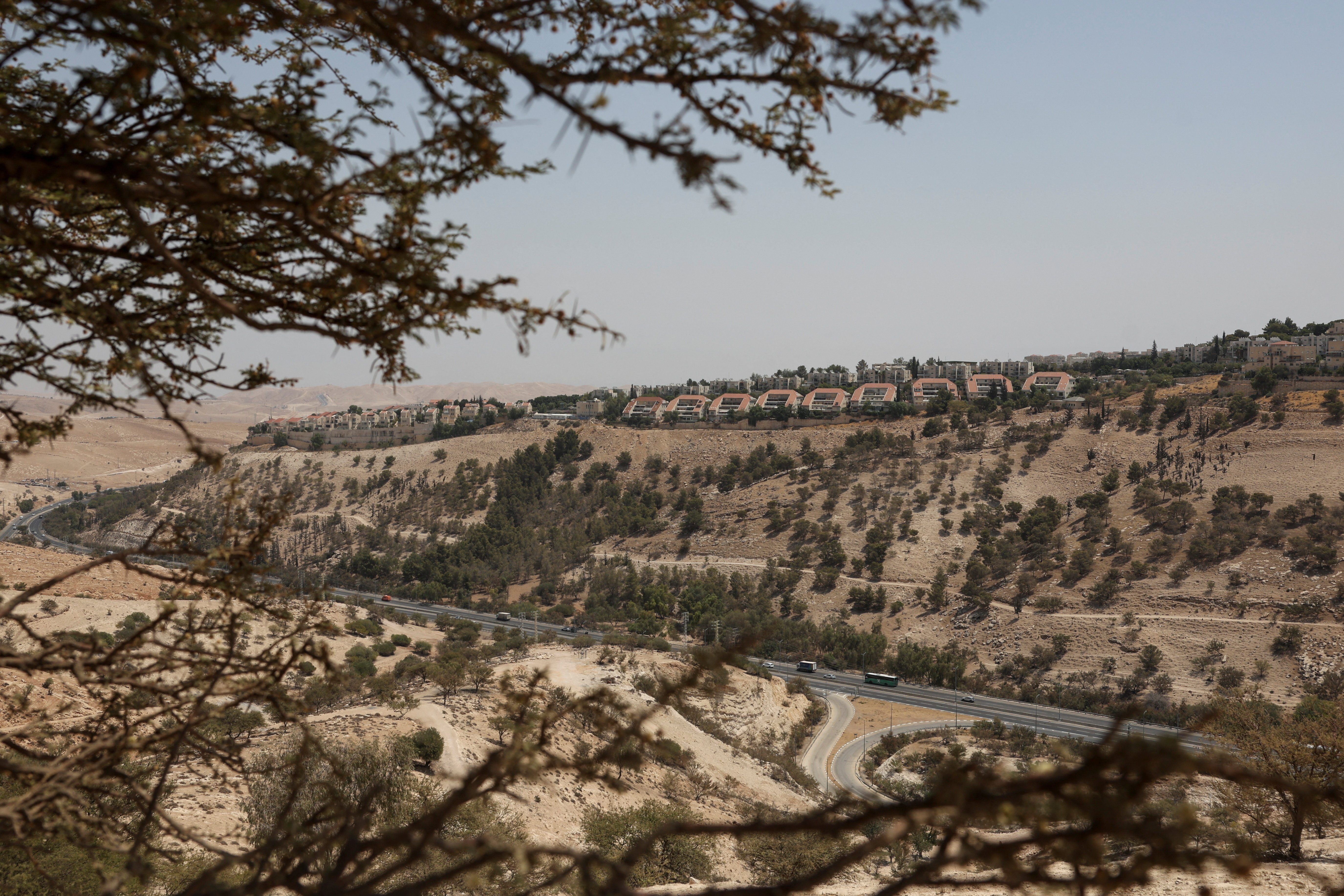 A view of the Israeli settlement of Maale Adumim, in the Israeli-occupied West Bank