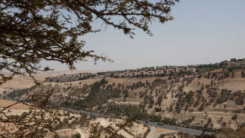 A view of the Israeli settlement of Maale Adumim, in the Israeli-occupied West Bank